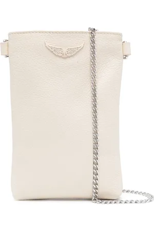 ZADIG & VOLTAIRE: Rock Nano bag in leather with python print