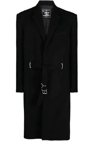 Louis Vuitton 3D Monogram Double-Breasted Wrap Coat , Brown, 38