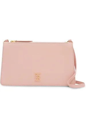 Camberley leather handbag Burberry Pink in Leather - 36830936