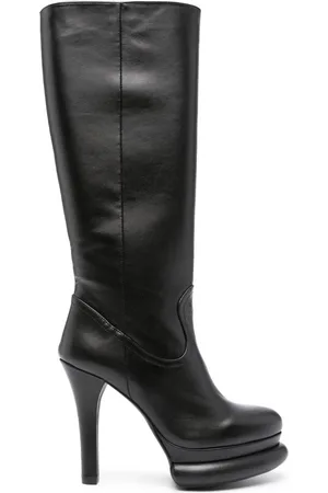 PALOMA 120mm knee-high leather boots