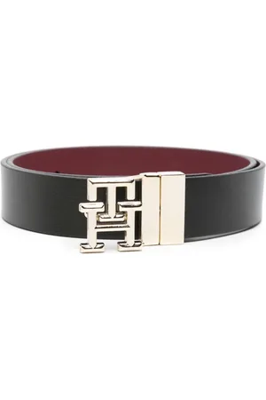 Tommy Hilfiger TH TIMELESS BELT 2.5 Black - Fast delivery | Spartoo Europe  ! - Accessorie Belts Women 44,00 €