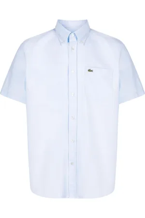 Lacoste Logo-patch cotton shirt