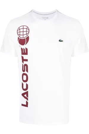 Lacoste X Daniil Medvedev logo-print jersey T-shirt