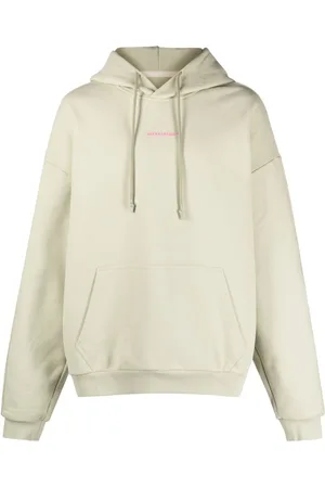 Monochrome Logo-embossed hoodie