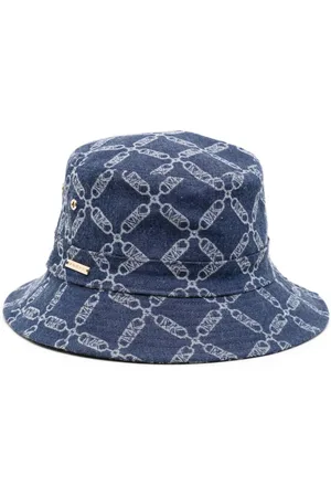 Louis Vuitton Monogram Denim Jacquard Bob Bucket Hat M Blue