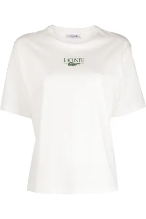 Lacoste Logo-print short-sleeve cotton T-shirt