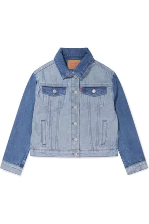 College Oversized Two-Tone Recycled Denim Jacket | DW0DW156171AB | Tommy  Hilfiger® Cyprus