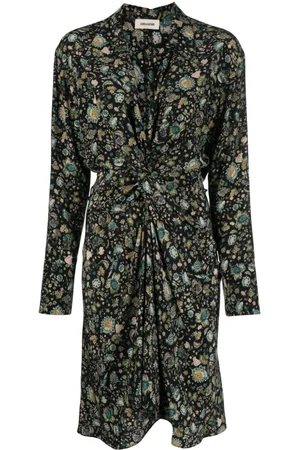 Zadig & Voltaire Rozo floral-print silk dress