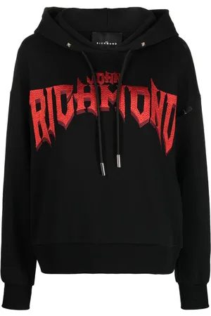 John Richmond Isamu logo-print hoodie