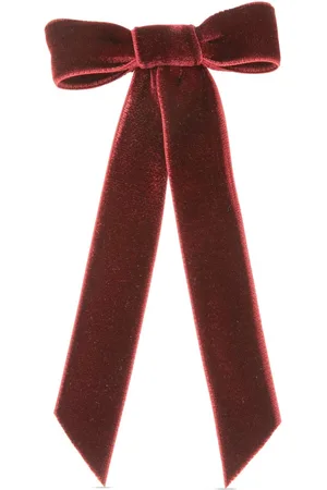 Jennifer Behr Velvet bow barrette