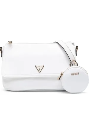 Off-White diagonal stripes patterned saffiano leather bag with industrial shoulder  strap women - Glamood Outlet