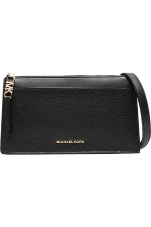 Michael Kors Logo-lettering leather crossbody bag