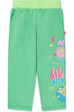 Billieblush Graphic-print cotton track pants