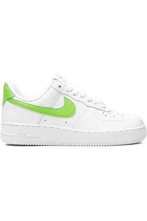 Nike AF1 Shadow Barely Green/Crimson Tint Sneakers - Farfetch