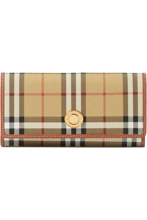 Burberry Vintage Check leather wallet