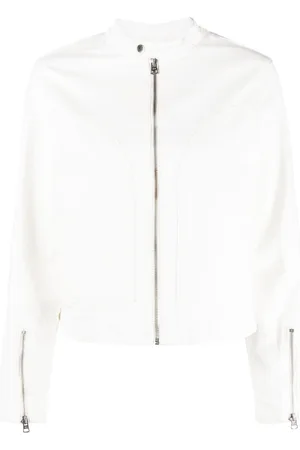 Izzue Logo-patch denim jacket