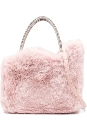 LE SILLA Micro Ivy faux-fur tote bag