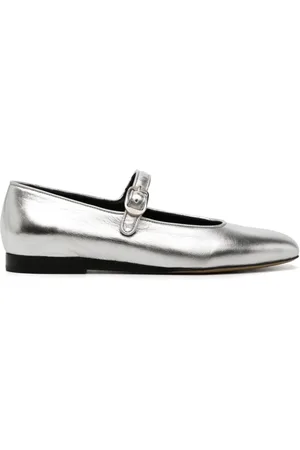 Le Monde Beryl Mary Jane leather ballerina shoes