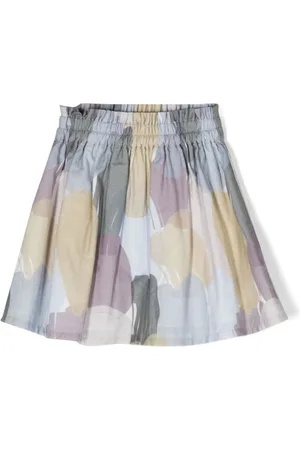 KNOT Rose graphic-print skirt