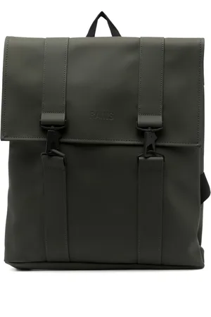 Rains MSN logo-debossed backpack