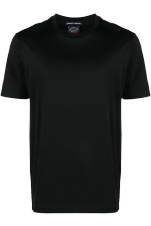 Paul & Shark Logo-tape cotton shirt