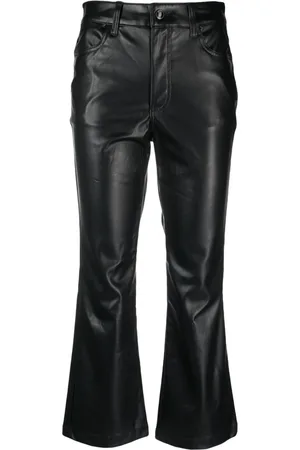 DKNY Mid-rise flared trousers