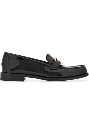 Salvatore Ferragamo Gancini-buckle leather loafers