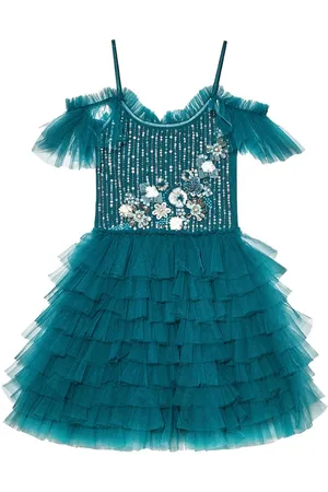 Karl Lagerfeld sequin-embellished Flared Dress - Farfetch