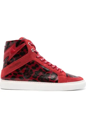Zadig & Voltaire ZV1747 High Flash panelled sneakers