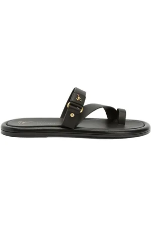 GIUSEPPE ZANOTTI, Gold Men's Sandals