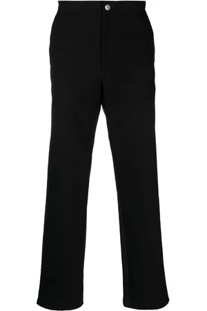 Roberto Cavalli Straight-leg cotton trousers