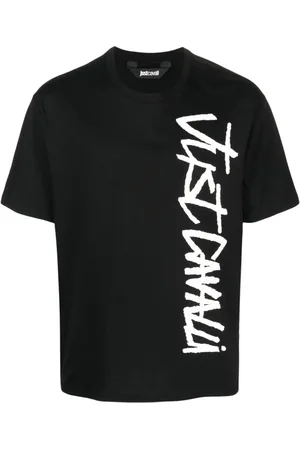 Roberto Cavalli Logo-print cotton T-shirt