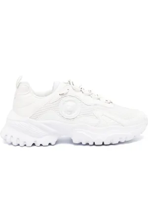 Roberto Cavalli Tiger Head-motif low-top sneakers
