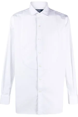 Ralph Lauren Spread-collar cotton shirt