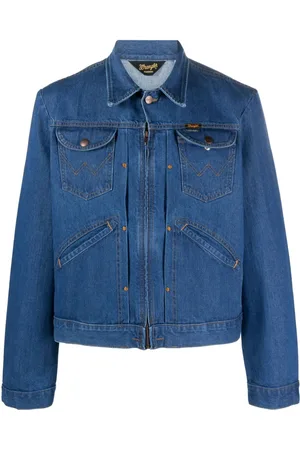 Men's Authentic Vintage Wrangler Hero Blue Denim Jacket, Sherpa Lined, Size  XL | eBay