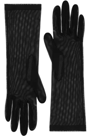 Dolce & Gabbana Tulle semi-sheer gloves