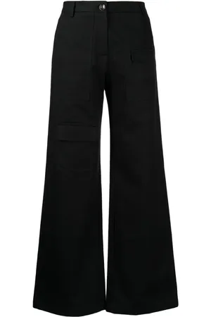 VIVETTA Wide-leg cotton cargo trousers