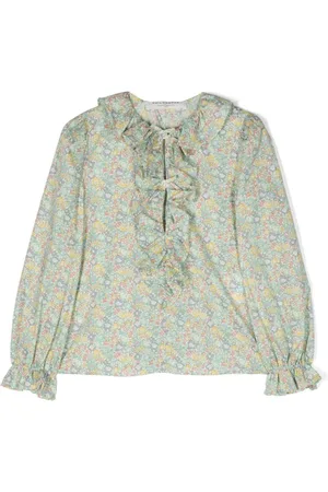 PHILOSOPHY DI LORENZO SERAFINI Floral-pattern cotton blouse