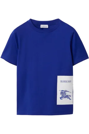 Burberry Equestrian Knight-appliqué cotton T-shirt