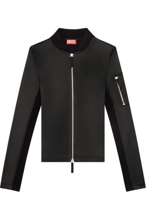 Diesel T-Opun logo-embroidered jacket