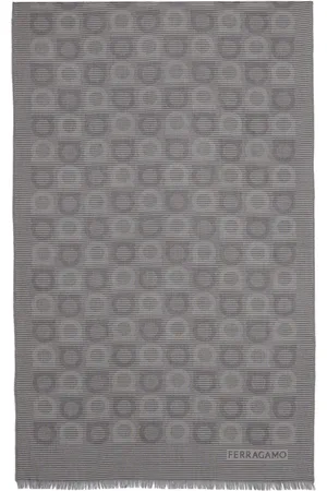 Salvatore Ferragamo Gancini-pattern scarf