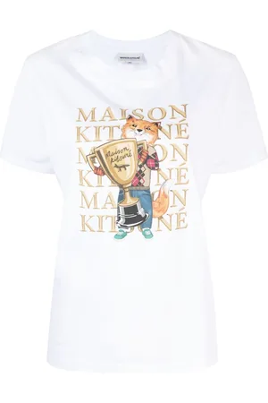Maison Kitsuné Fox Champion cotton T-shirt