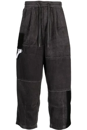 Musium Div. Wide-leg corduroy cotton trousers