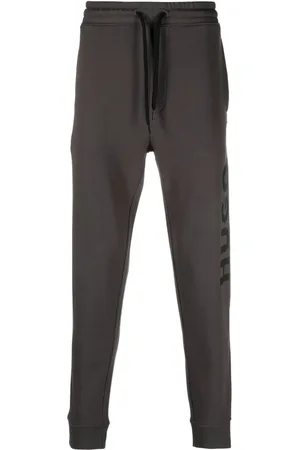 HUGO BOSS Logo-print cotton track pants