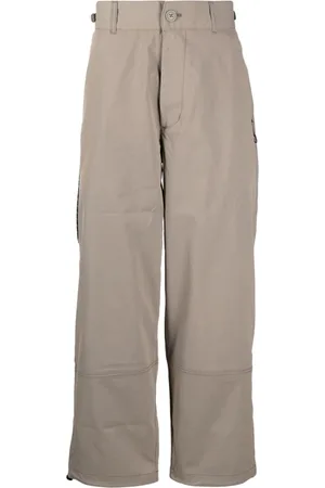 Izzue Mid-rise straight-leg trousers