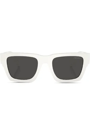Prada Logo-lettering square sunglasses
