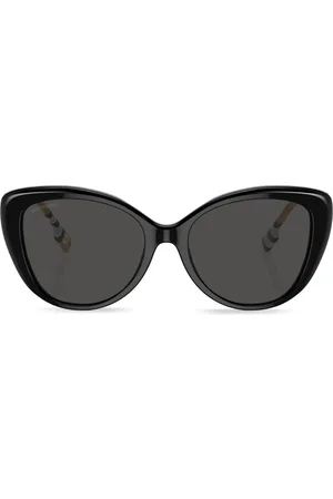 Burberry Vintage-check cat-eye sunglasses
