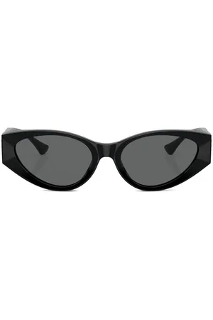 VERSACE Medusa oval-frame sunglasses