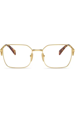 Prada Triangle-logo square glasses