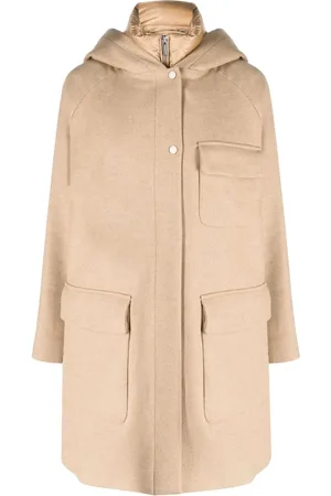 Woolrich High-neck hooded coat